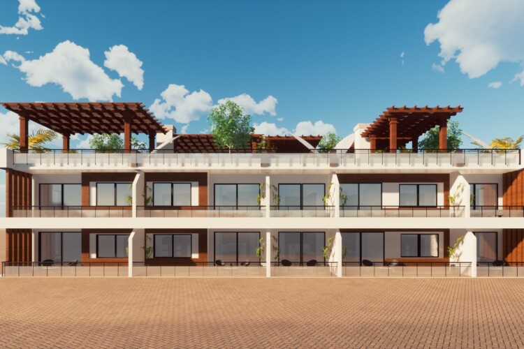Studio 0+1 in a luxury project, just 100 meters to the Mediterranean Sea