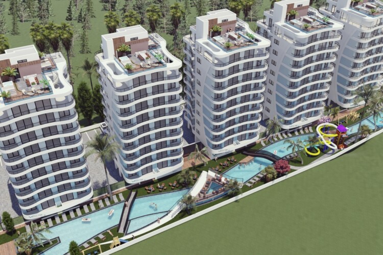 Апартаменты 2+1 в комплексе в районе Long Beach
