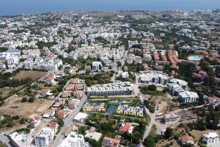 2+1 apartment in a new project in Alsancak