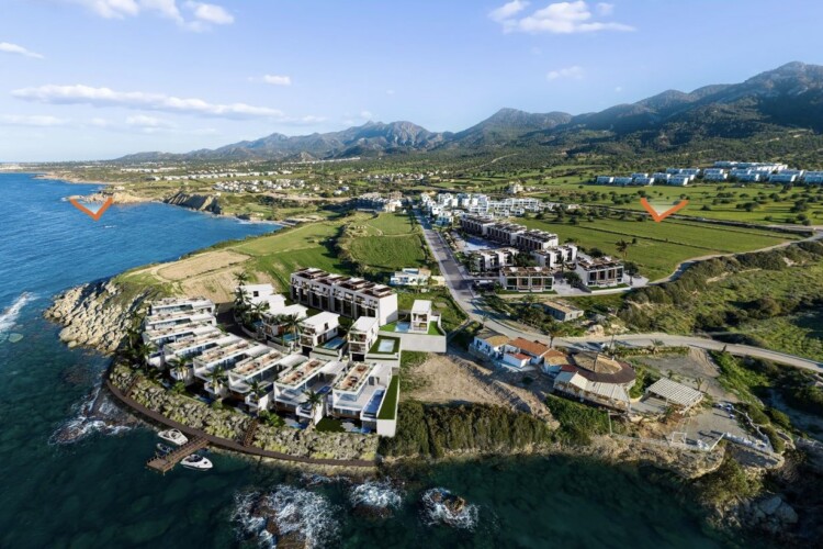 2+1 loft penthouse in Esentepe