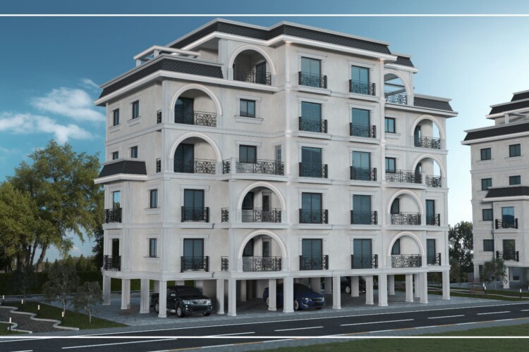 1+1 penthouse in a new residential complex