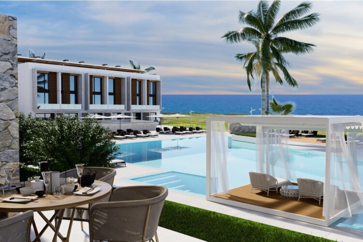 3+1 garden apartment in Esentepe