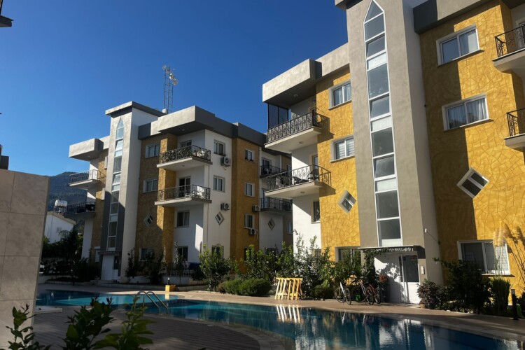 3+1 loft apartments in a new project in Alsancak