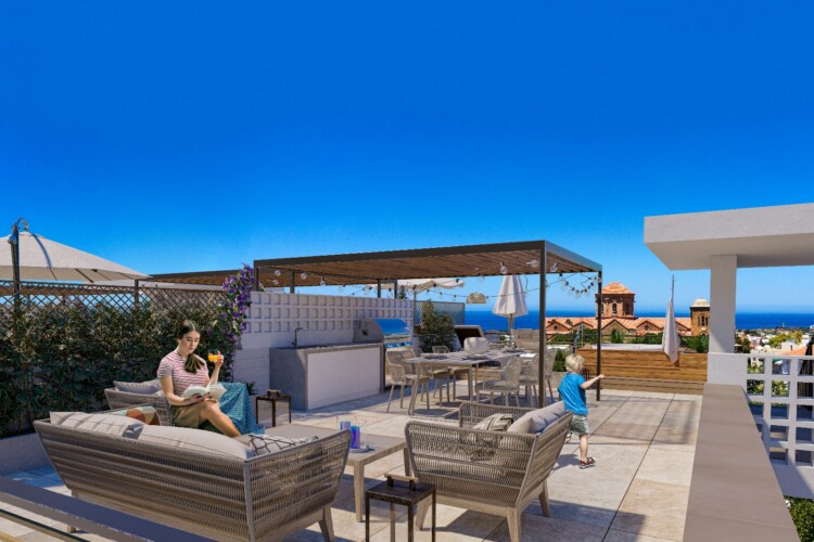 2 Bedroom penthouse in Alsancak
