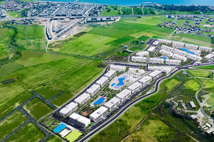 Apartment 1+1 in elite residential complex with aqua park