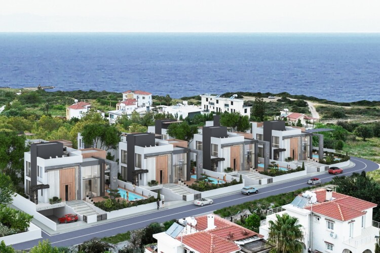 4+1 villa in a new project in Karsiyaka