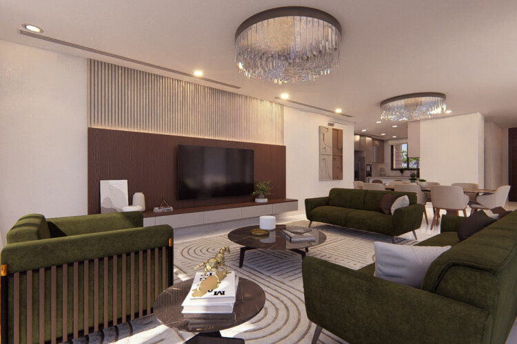 Villa 5+1 with classic and modern interior design