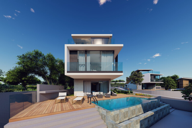 Villa 3+1 with private pool and summer roof garden