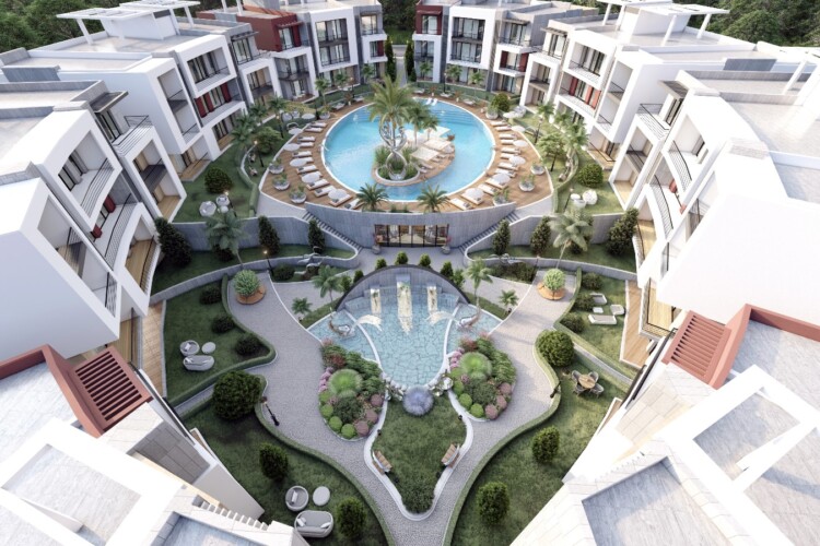 Two bedroom apartment in Alsancak