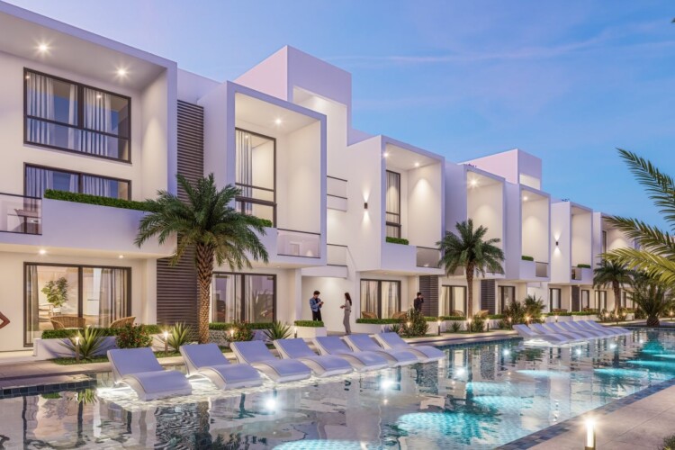 1 bedroom duplex apartment in a new project in Iskele