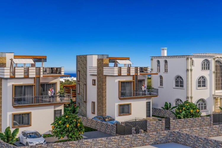 3 bedroom villa in Yesiltepe, Alsancak