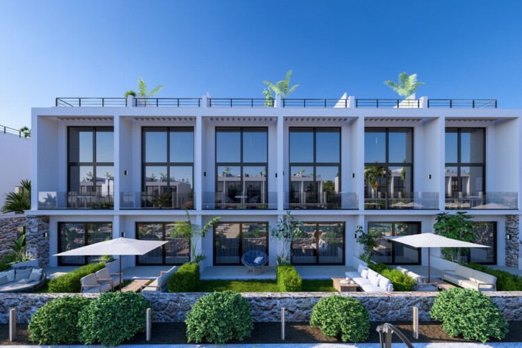 2+1 loft penthouse in Esentepe