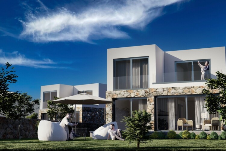 3 bedroom villa in Esentepe 100 m to the sea